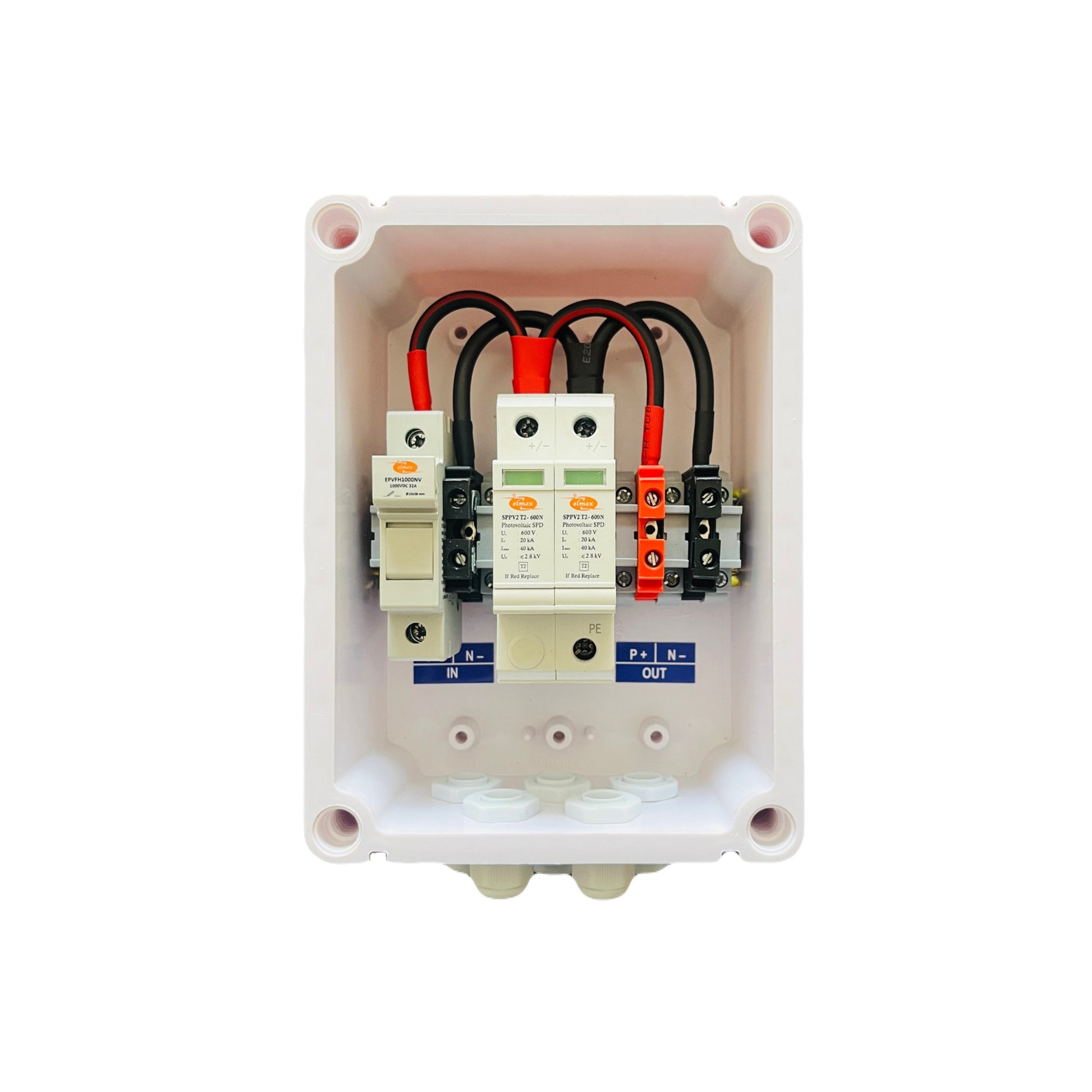 Solar DCDB Box 1-3KWp 1MPPT -1 IN 1 OUT - 1 Phase - Solar World