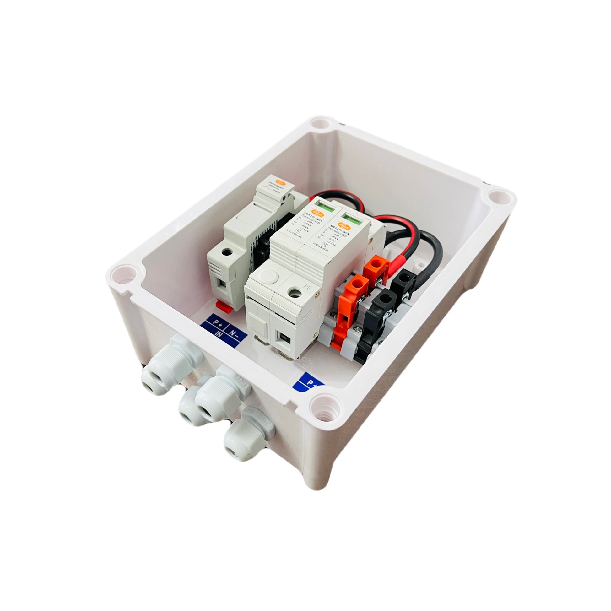 Solar DCDB Box 1-3KWp 1MPPT -1 IN 1 OUT - 1 Phase - Solar World