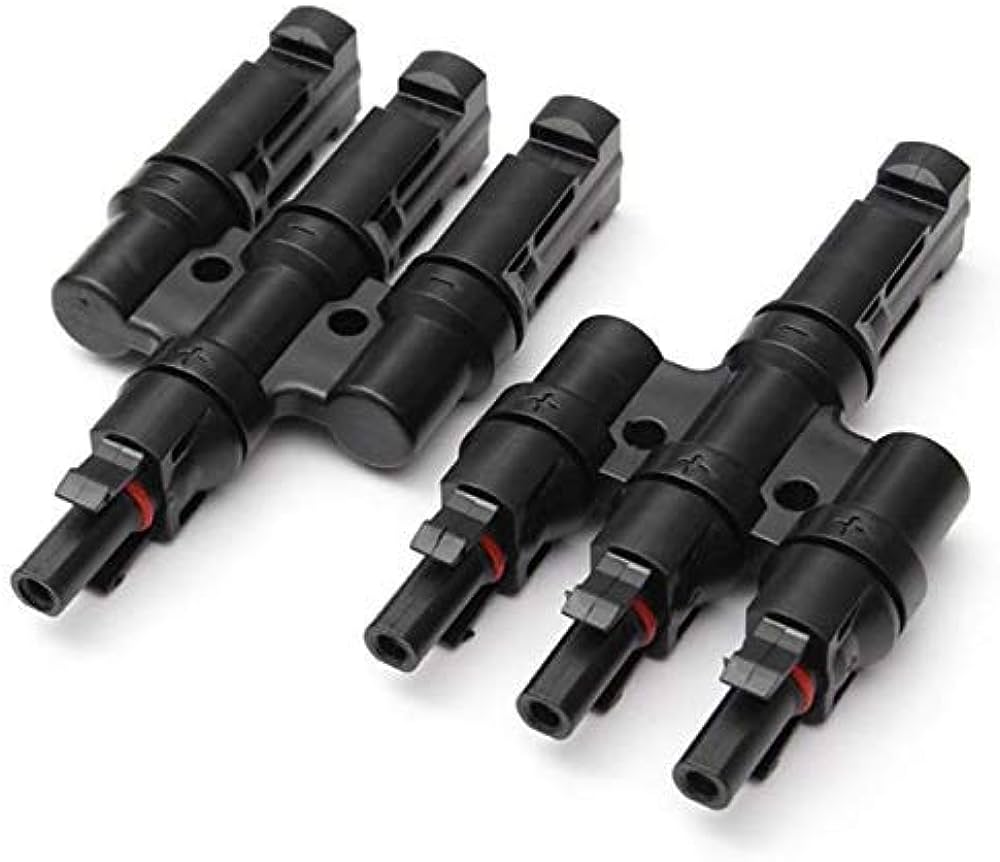 3 Panel MC4 Connector, 3 in 1 Out, mc4 connector 3 in 1