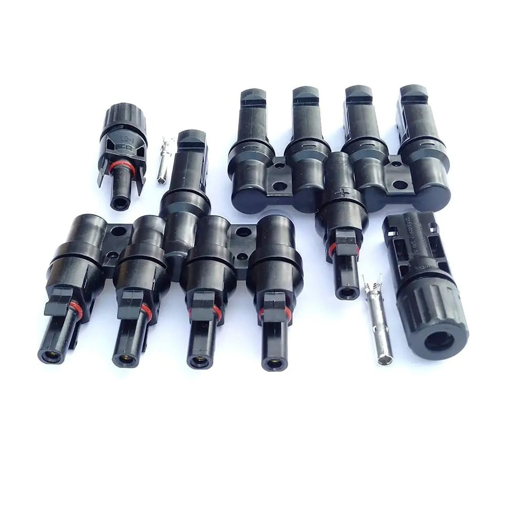 4 Panel MC4 Connector, 4 in 1  Out, mc4 connector 4 in 1