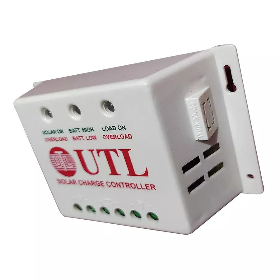 UTL Charge Controller PWM1224 - 10A - LED - 1 Year Warranty - Solar World