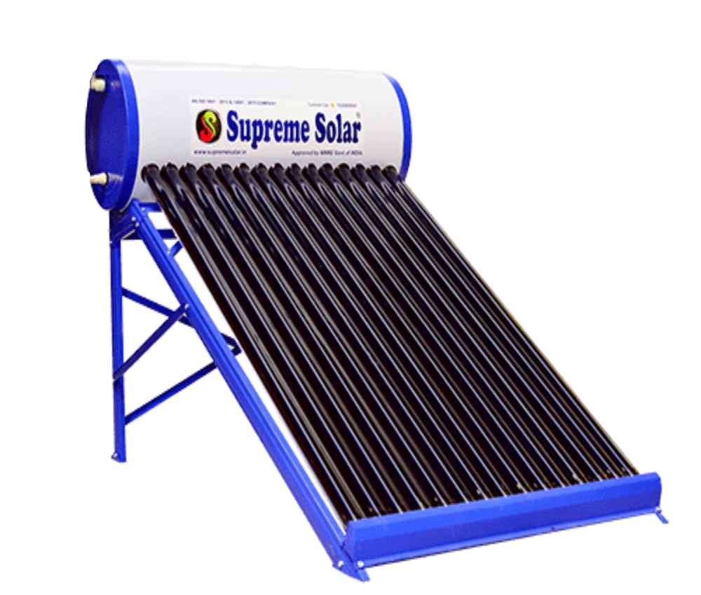 Supreme GL ETC 220 LPD (PC) - Solar Water Heater- 10 Years Guarantee - Solar World