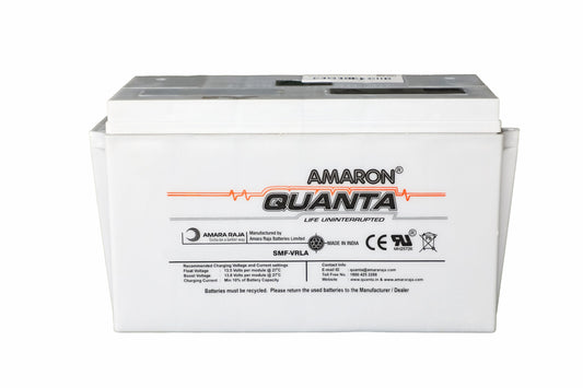 Amaron Quanta Battery-  100Ah/12V -Warranty : 24 Months