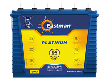 Eastman EM18120TT 180Ah Tall Tubular Battery