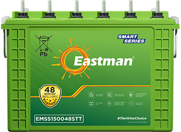 Eastman EMSS150048STT 150Ah Short Tall Tubular Battery