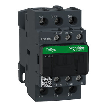 Schneider Electric TeSys Deca 32A 3P contactor - 220V AC coil – LC1D32M7