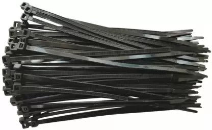 Cable Tie 400*4.8mm Black 100 Pcs (Pack of 1)