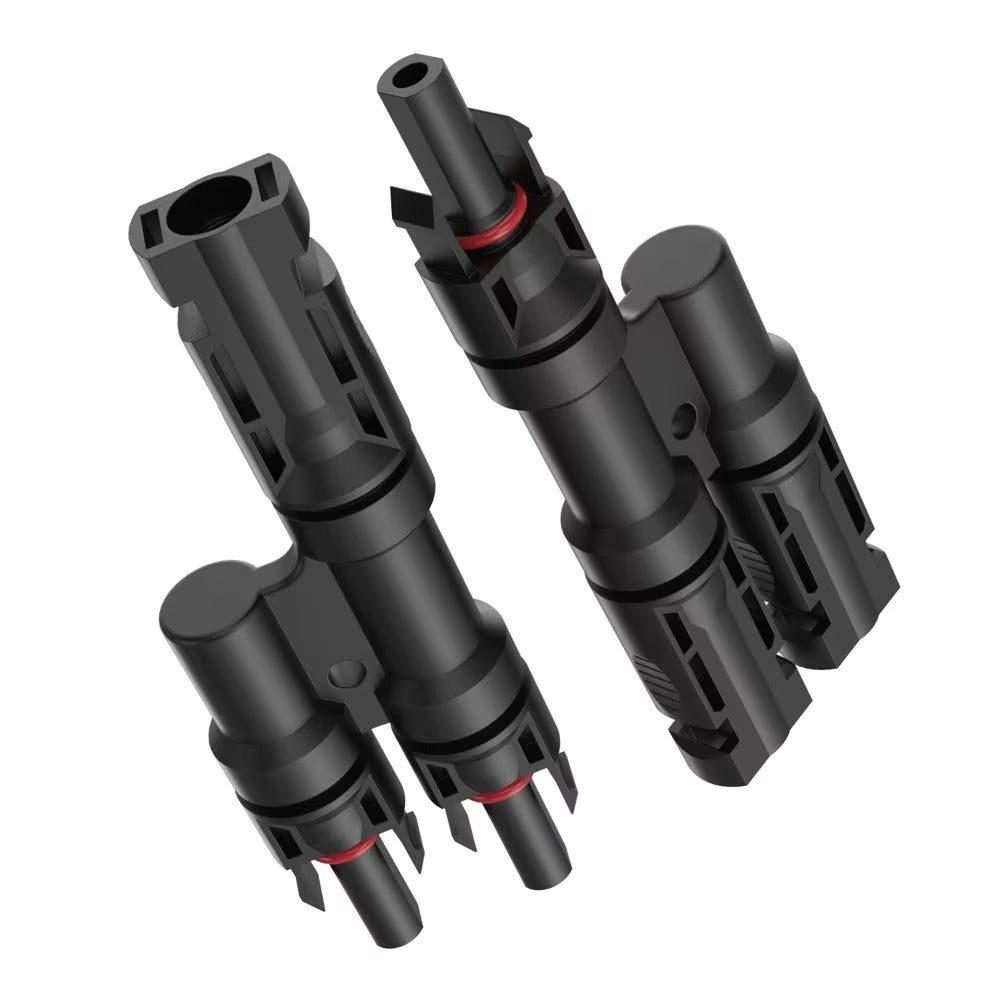 2 Panel MC4 Connector, 2 in 1 Out, mc4 connector 2 in 1 - Solar World
