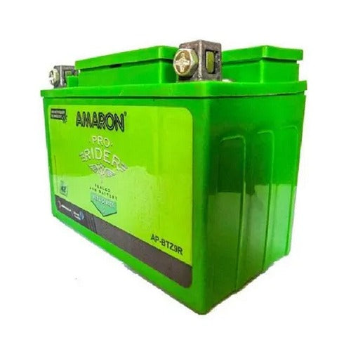 Amaron -PR-12APBTX90 – 9AH Bike Battery – 48 Months Warranty