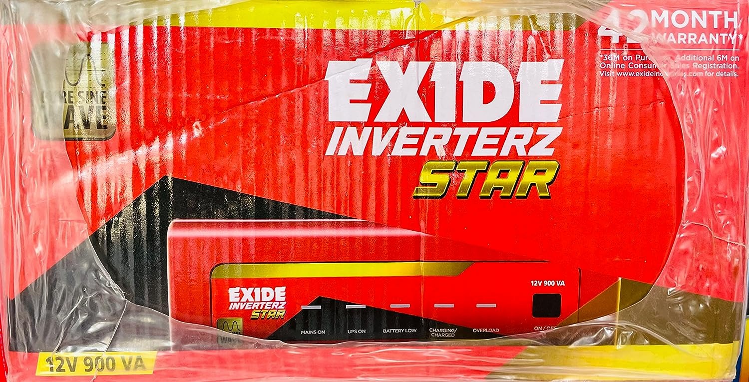 Exide Star 900/12V -  Warranty: 42 Months - Solar World