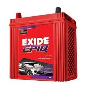 Exide Car/Suv Battery - EPIQ40LBH - 35AH - Warranty : 42F + 35P Months