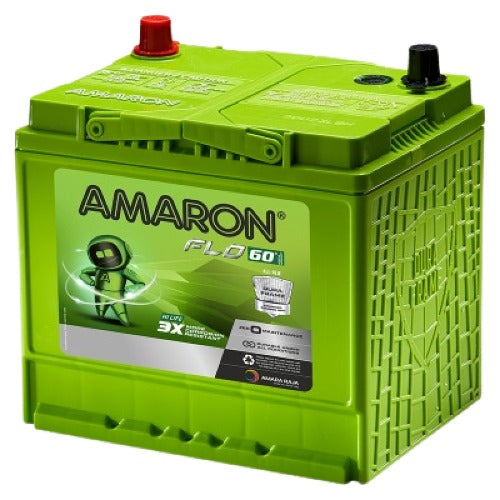 Amaron - Fl – 555112054 (DIN 55L) - 55AH Car Battery – 60 Months Warranty