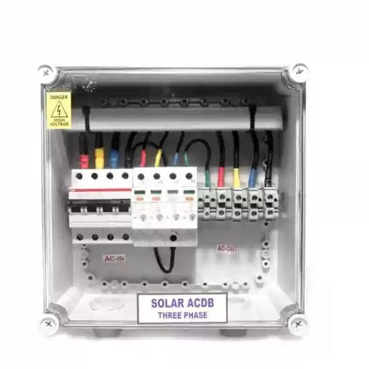 Solar ACDB Box 8-12KW 2MPPT- 2 IN 2 OUT- Three Phase - Solar World