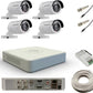 Hikvision 4 Channel HD DVR, 5MP HD Camera, Power Supply, Full combo set Security Camera (Pack of 1)