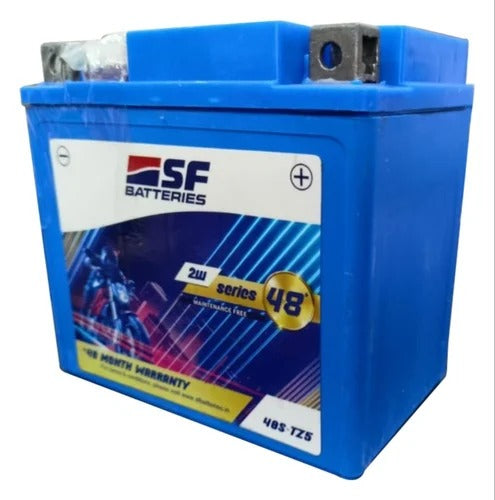 SF Sonic 48S-TZ5 - 4AH Bike Battery - 48 Months Warranty