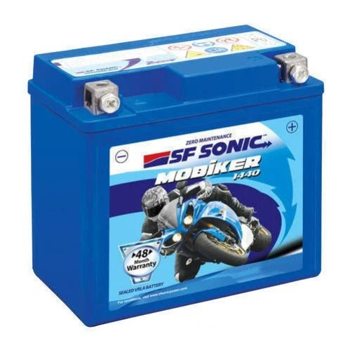 SF Sonic 48S-TZ7BB - 7AH Bike Battery - 48 Months Warranty
