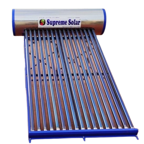 Supreme GL ETC 165 LPD (SS) - Solar Water Heater- 10 Years Guarantee - Solar World