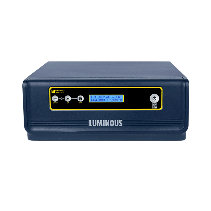 Luminous Solar Inverter NXG Pro 1KVA/12V Warranty: 24 Months - Solar World