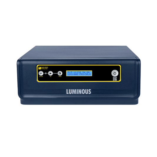 Luminous Solar Inverter NXG Pro 1KVA/24V Warranty: 24 Months - Solar World