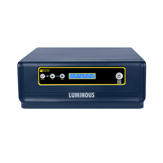 Luminous Solar Inverter NXG Pro 1KVA/24V Warranty: 24 Months