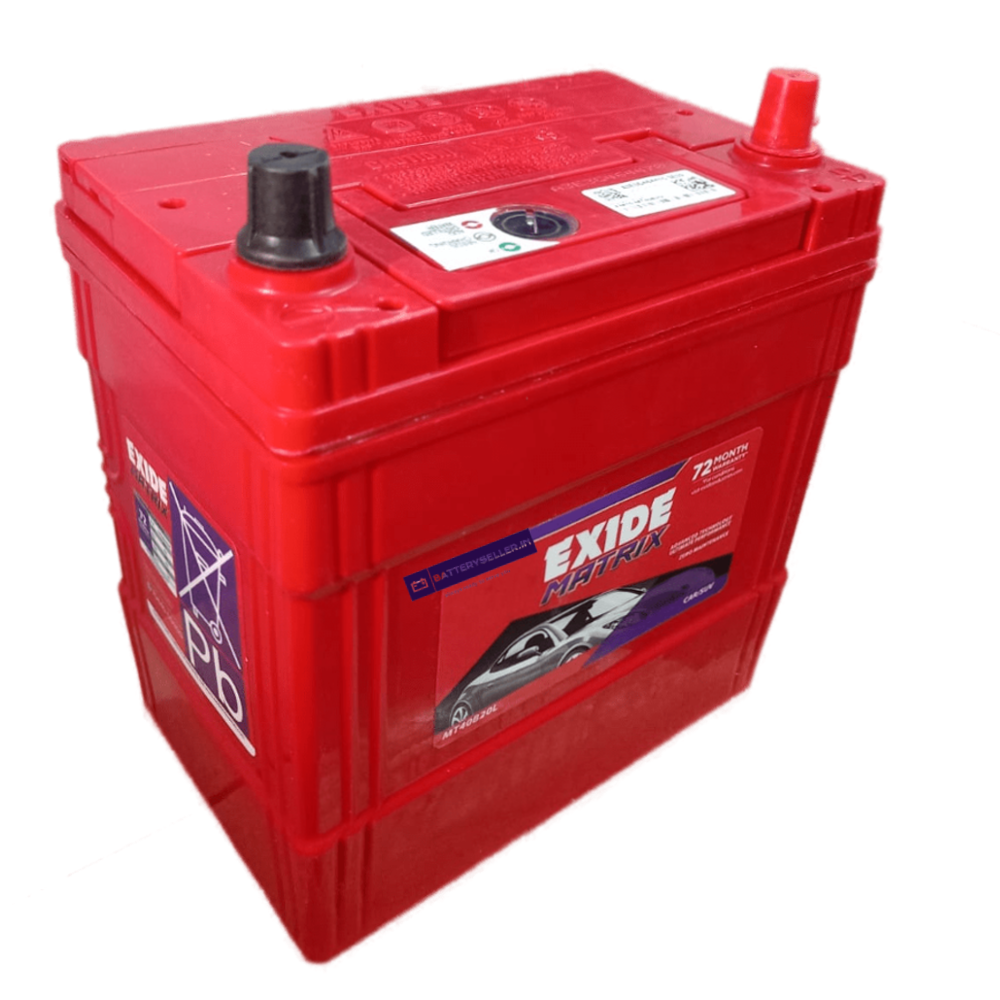 Exide Car/Suv Battery - MT40B20L/R - 35AH - Warranty: 36F + 36P Months - Solar World