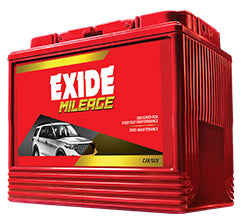 Exide Car/Suv Battery - MLDIN55R - 55AH - Warranty : 30F + 30P Months