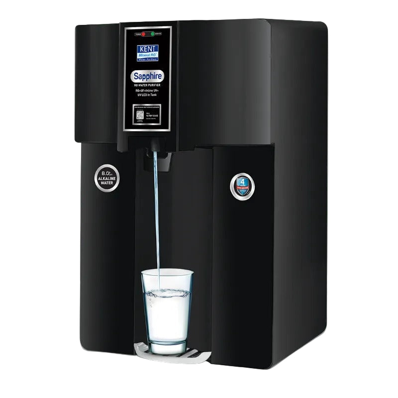 Kent Sapphire B RO Water Purifier 8L RO+UF+Lnline UV+Alkaline+TDS Control+UV in Tank