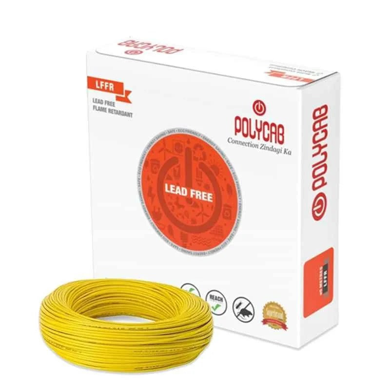 Polycab 1.5 Sq.mm Single Core FR Copper Pvc Insulated Flexible 100 Meter Cable