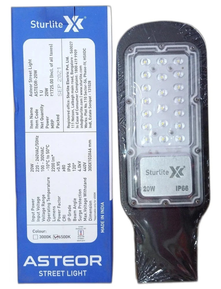 Asteor Street Light LG -0060 -20W Sturlite Asteor LED 20W (Pack of 2)