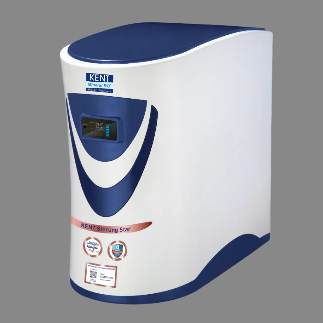Kent Sterling Star RO Water Purifier 6L Tank RO+UV+Copper+ALK+TDS Control
