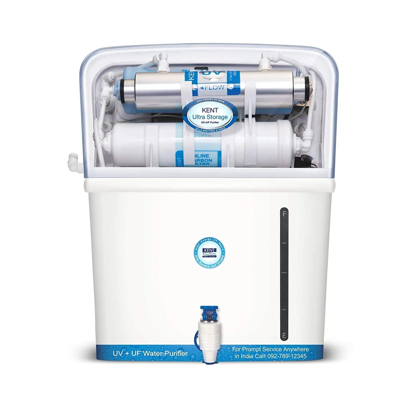 Kent Ultra Storage UV Water Purifier (111042) 8L Storage Tank UV+UF Double Purification