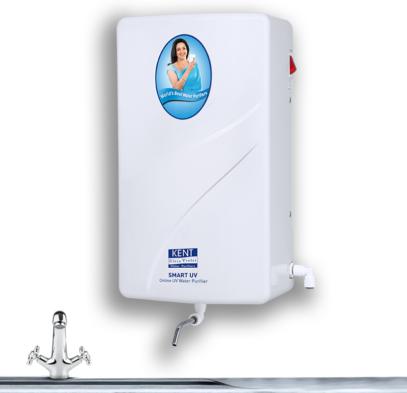 Kent Smart UV Water Purifier (111138) 4 Stage 60L/hr Smart Online UV Water Purification