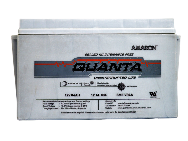Amaron Quanta Battery-  84Ah/12V -Warranty : 24 Months - Solar World