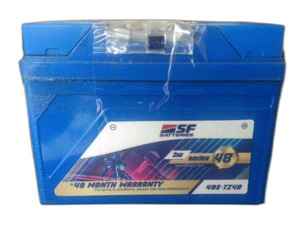 SF Sonic 48S-TZ4A - 4AH Bike Battery - 48 Months Warranty