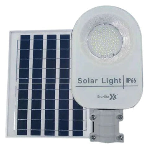 SX350-60W-6K - SX350 SERIES LED SOLAR STREET LIGHT : WH - 1 Year Service Warranty