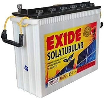 Exide Solar Tubular 150AH Battery 6LMS150 - 36Months Warranty - Solar World