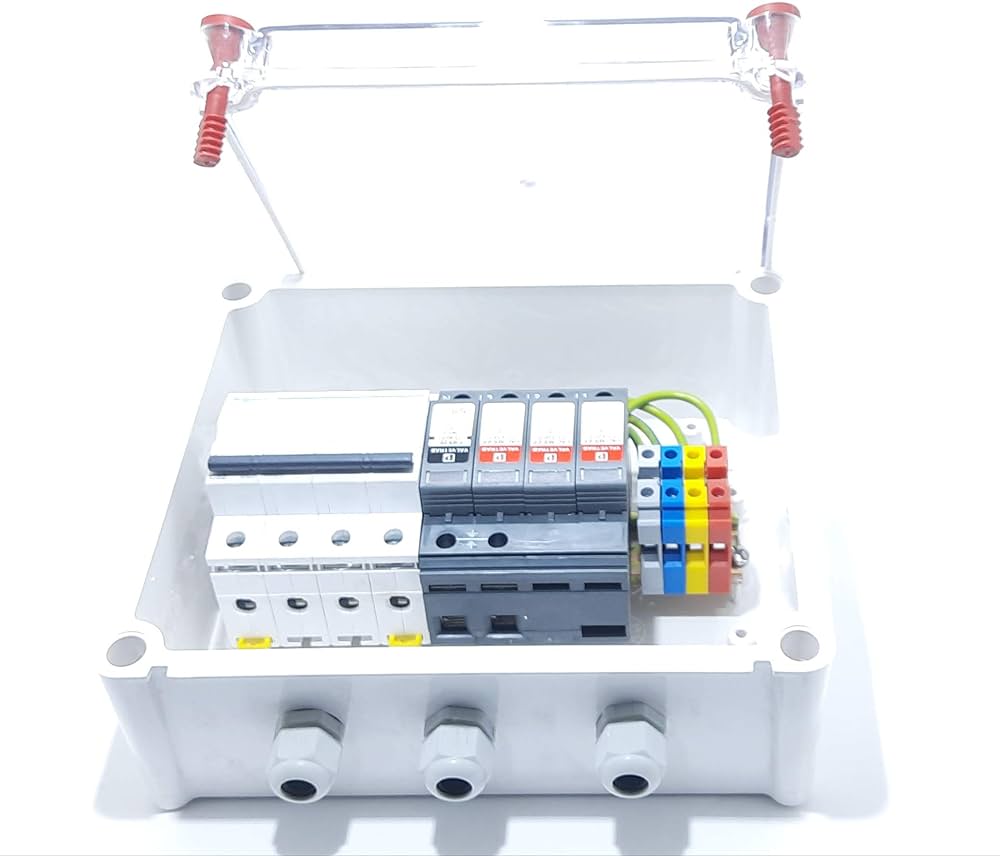 Solar ACDB Box 4-6KW 2MPPT 2 IN 2 OUT- Three Phase - Solar World