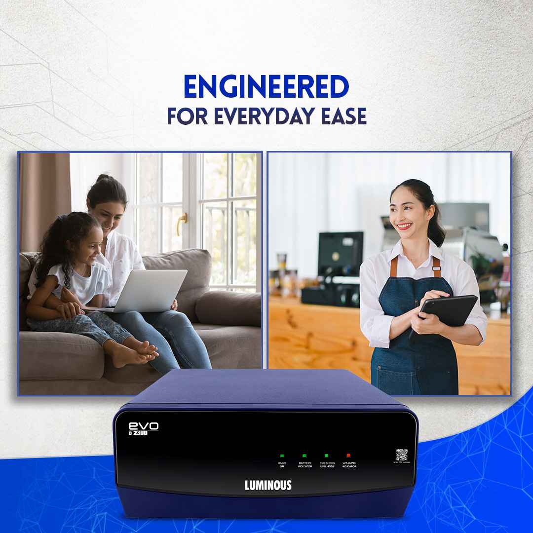 Luminous EVO D 800 700VA 12Volt Square Wave Inverter