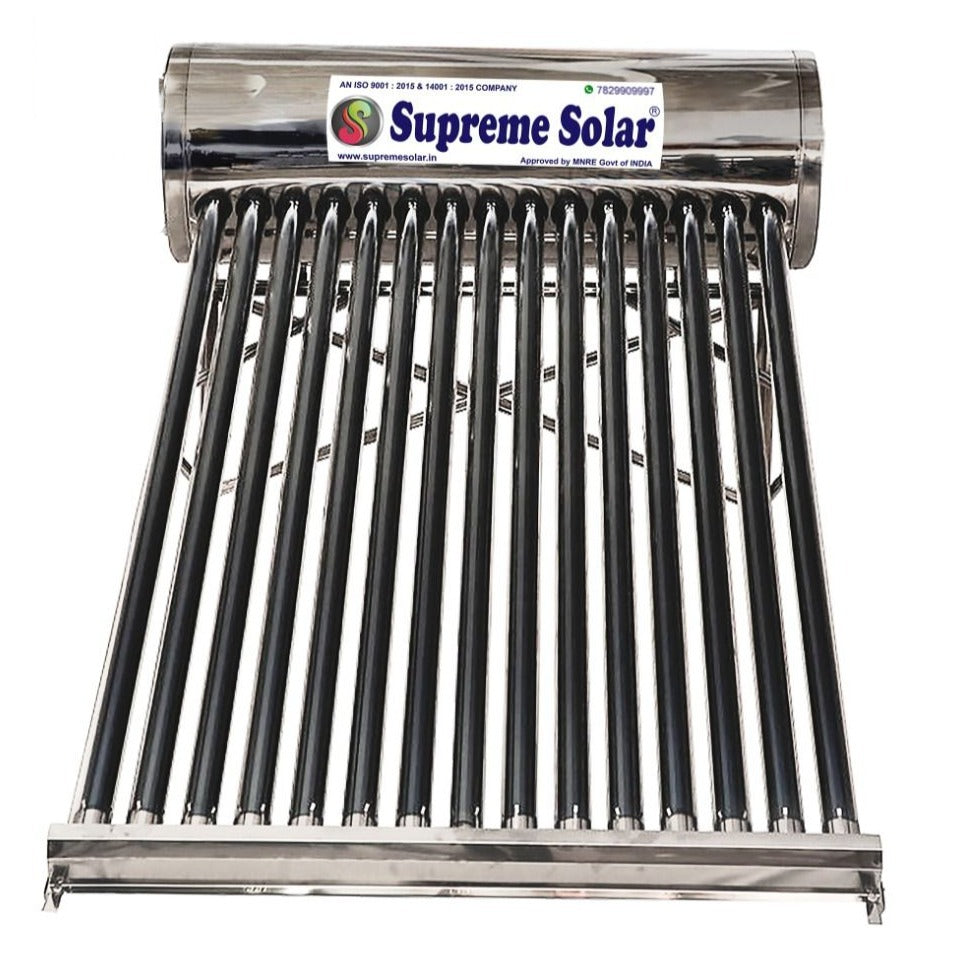 Supreme GL ETC 220 LPD (Full SS) - Solar Water Heater- 10 Years Guarantee - Solar World