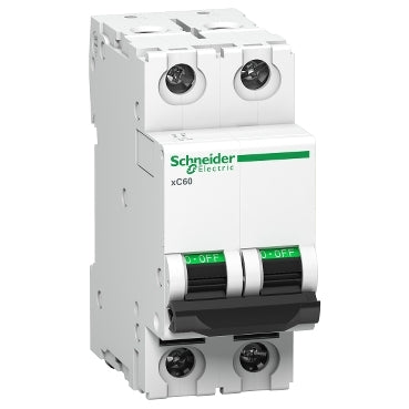 Schneider Electric Acti9 xC60 2P 32A C-curve MCB – A9N2P32CGN