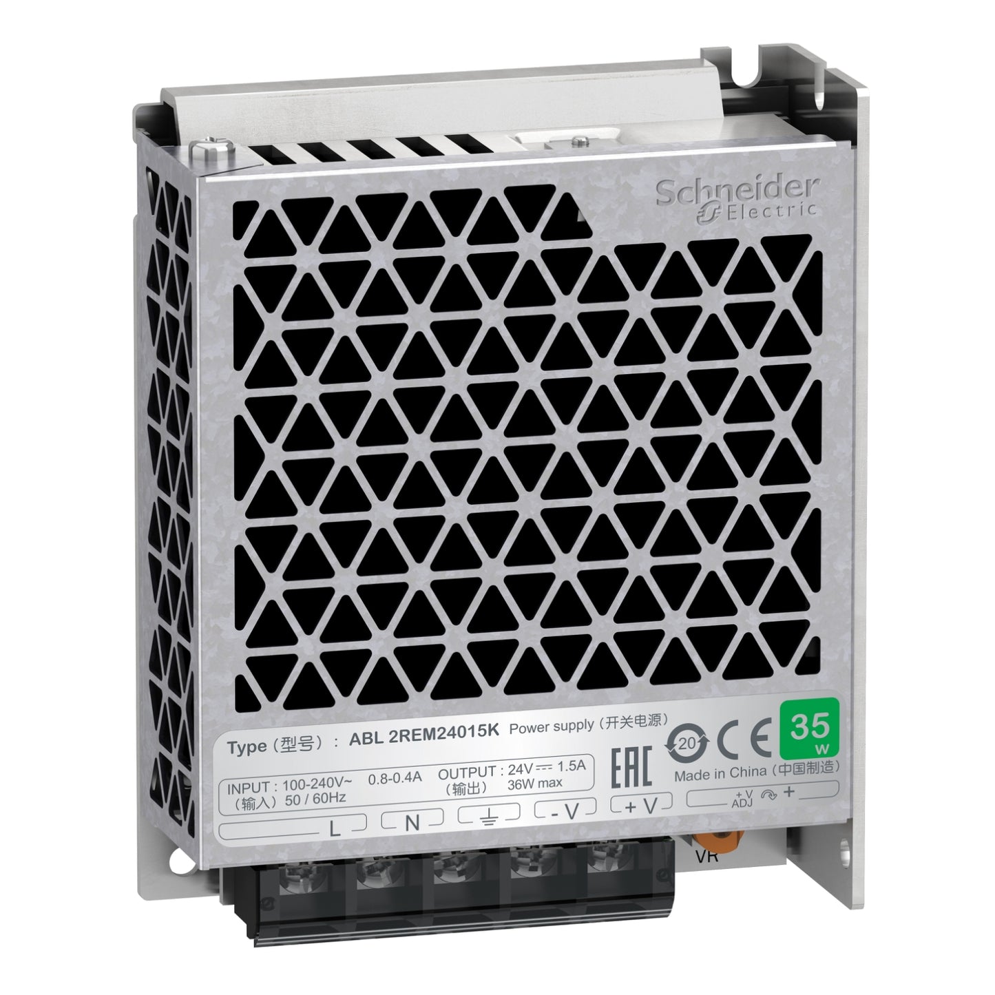 Schneider Electric Phaseo ABL2K 24V DC 1.5A power supply – ABL2REM24015K