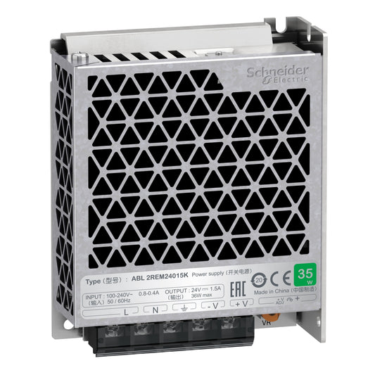 Schneider Electric Phaseo ABL2K 24V DC 1.5A power supply – ABL2REM24015K