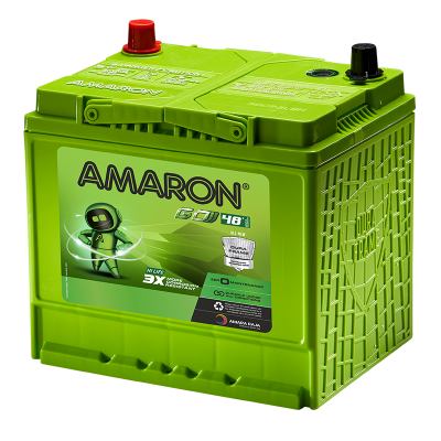 Amaron - Go - 00105D31L/R - 85AH Car Battery - 48 Months Warranty - Solar World