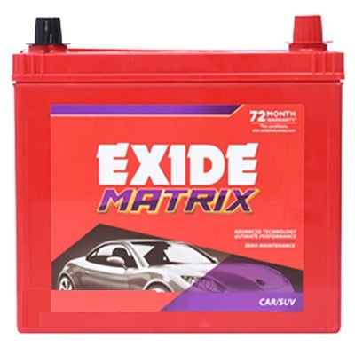 Exide Car/Suv Battery - MT40B20L/R - 35AH - Warranty: 36F + 36P Months - Solar World