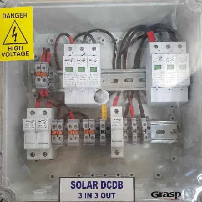 Solar DCDB Box 13-15 KW 2MPPT- 3 IN 3 OUT- Three Phase - Solar World