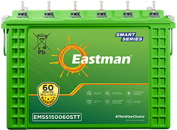 Eastman EMSS150060STT 150Ah Short Tall Tubular Battery