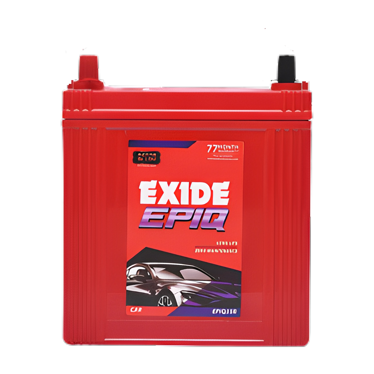 Exide Car/Suv Battery - EPIQDIN74L - 74AH - Warranty : 42F + 35P Months - Solar World