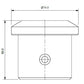 LPI STORMASTER-ESE Mast Base Assemble - Butt Adaptor / GI Adaptor(Pc)