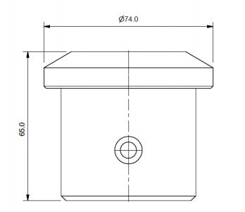 LPI STORMASTER-ESE Mast Base Assemble - Butt Adaptor / GI Adaptor(Pc)