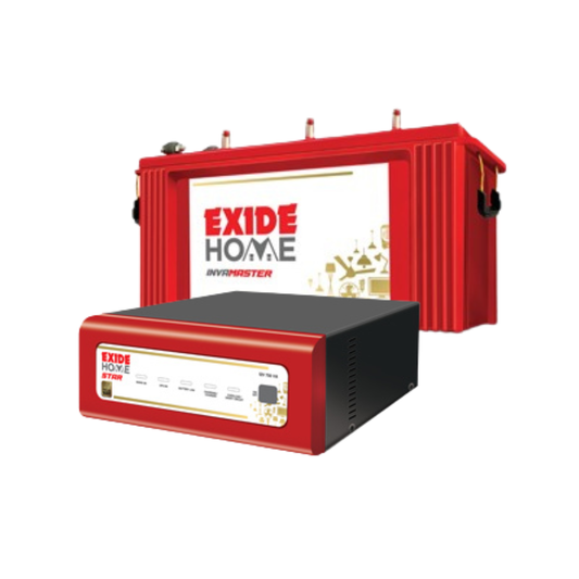 Exide Star 1125VA 12Volt Inverter with Exide Invahomz IMST 1500 150Ah Battery Combo